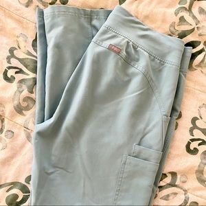 FIGS Kade Scrub Pant in Seaglass